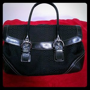 Coach Soho Signature Flap